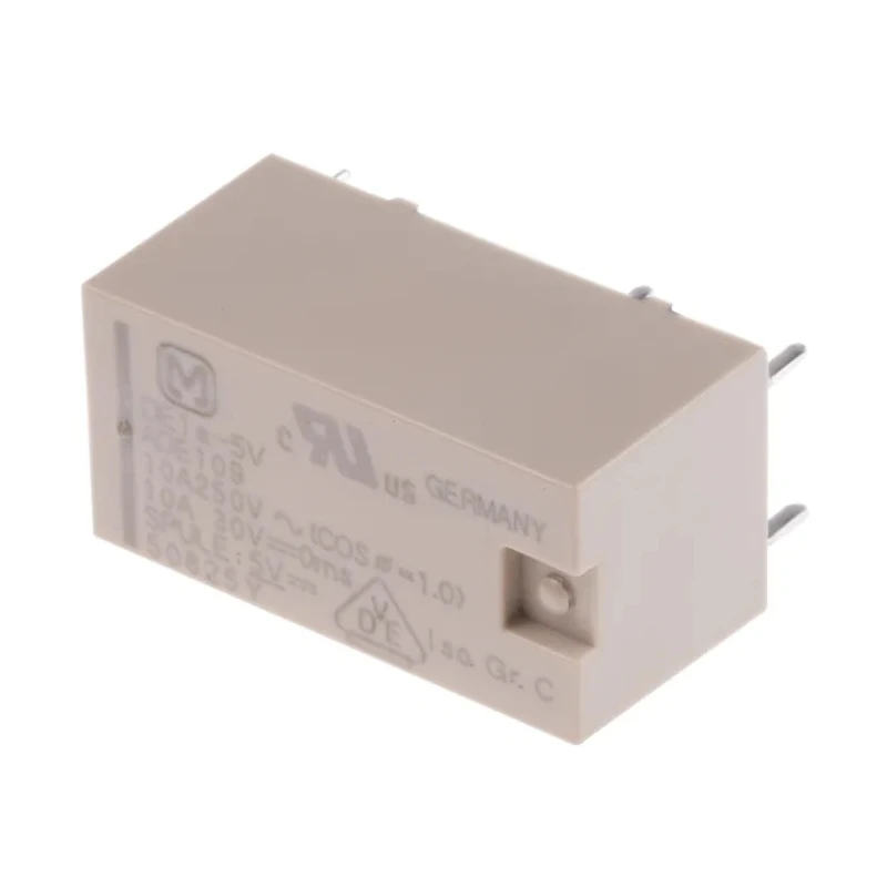 Panasonic DE Series Power Relay PCB Mount Through Hole Terminal SPST Contact Configuration DE1A5D