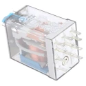 Finder 3PDT PCB Power Relay 12V DC Coil Voltage 10A Switching Current 55.33.9.012.0010