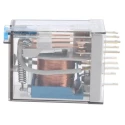 Finder 3PDT PCB Power Relay 12V DC Coil Voltage 10A Switching Current 55.33.9.012.0010