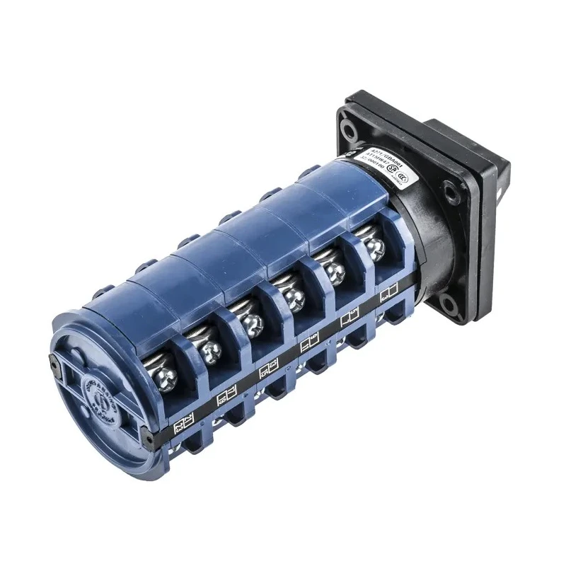 Kraus & Naimer 4 Position, 3 Pole, Knob Actuator Cam Switch 50A 690V Panel Mount C32.A271/GBA001.E