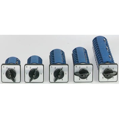 Kraus & Naimer Cam Switch Panel Mount 4 Positions 3 Poles 63A 690V Knob Actuator C42.A271/GBA001.E