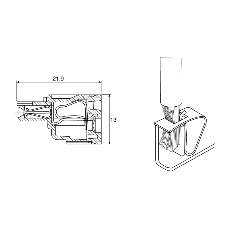 Weidmüller BL Series Pluggable Terminal Block, 2-Contact, 3.5 mm Pitch, 1 Row, 320 V, 14.5 A, Polybutylene 1690190000