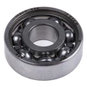 SKF Single Row Deep Groove Ball Bearing 8 mm ID, 22 mm OD, 7 mm Width, Sheet Metal Cage, Steel Balls 608