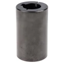 Ruland Rigid Shaft Coupling, Clamp Style, Black Oxide Steel, 400 Nm Torque, 25 mm Bore, 75 mm Length, 4000 RPM MCLC-25-25-F