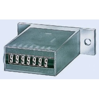 Kubler 7 Digit Non-Reset Totalising Counter 4mm Digit Height Up Direction 10Hz 230V 1.130.000.056