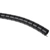 RS PRO Black Nylon Spiral Cable Wrap, 23 mm Maximum Bundle Diameter, 0.9 mm Wall Thickness, 5 m Length 288-4923