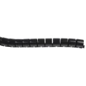 RS PRO Black Nylon Spiral Cable Wrap, 23 mm Maximum Bundle Diameter, 0.9 mm Wall Thickness, 5 m Length 288-4923