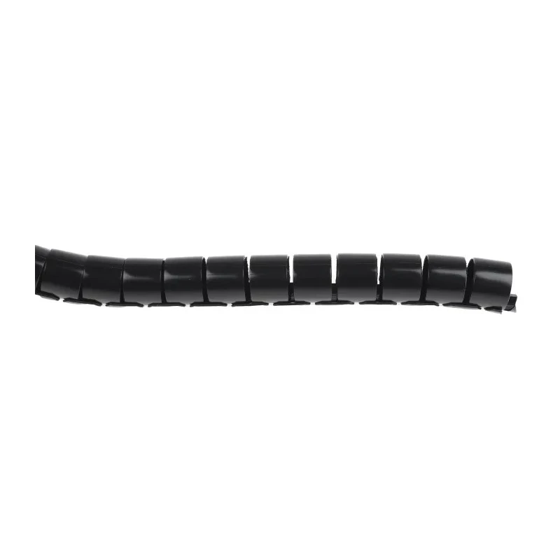RS PRO Black Nylon Spiral Cable Wrap, 23 mm Maximum Bundle Diameter, 0.9 mm Wall Thickness, 5 m Length 288-4923