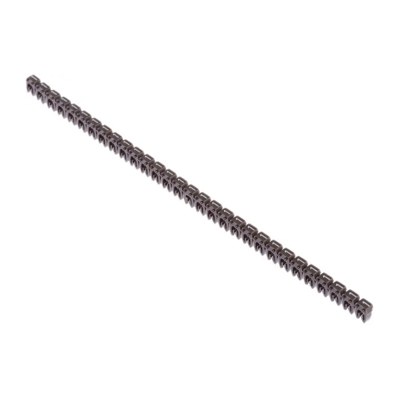 Legrand CAB 3 Brown Cable Marker, Pre-printed "1", Polyamide 66, 3 mm Cable Diameter, 5 mm Length 0 382 11