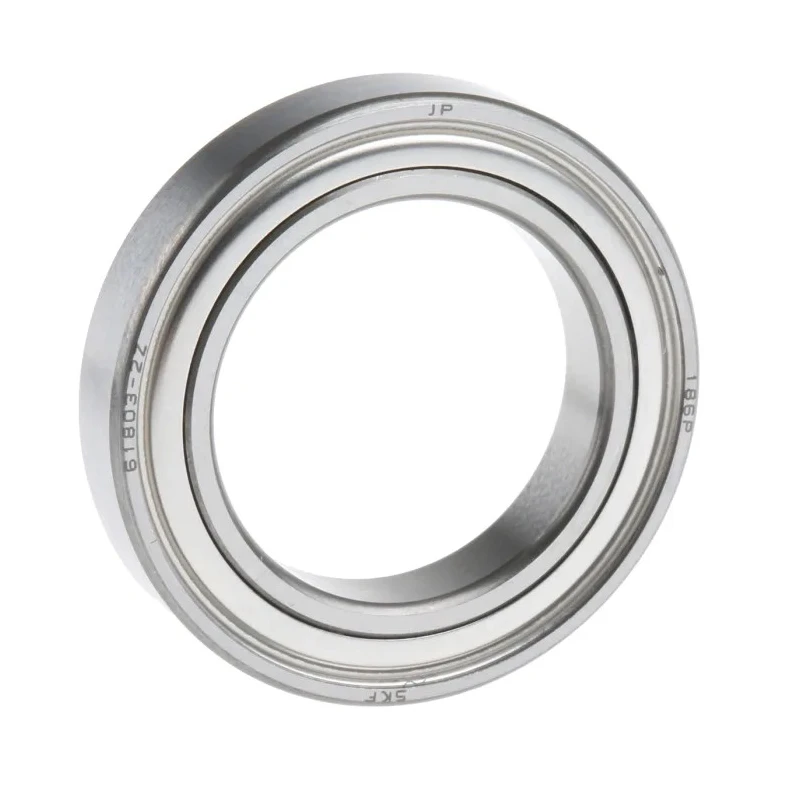 SKF Single Row Deep Groove Ball Bearing 17 mm ID, 26 mm OD, 5 mm Width, Shielded 61803-2Z