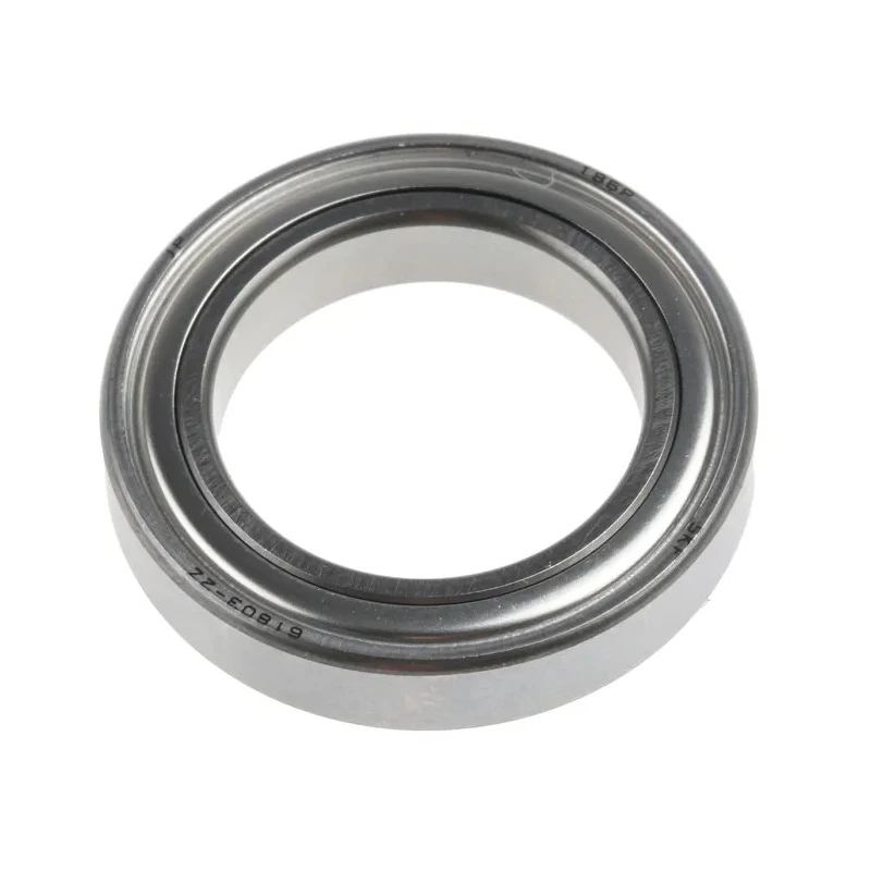 SKF Single Row Deep Groove Ball Bearing 17 mm ID, 26 mm OD, 5 mm Width, Shielded 61803-2Z