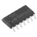 STMicroelectronics Operational Amplifier 1 MHz Gain Bandwidth, 14-Pin SOIC, 16V TS914ID