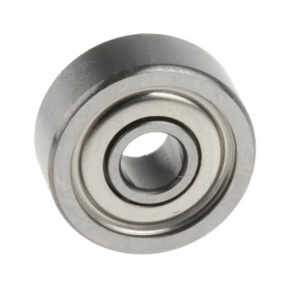 SKF Single Row Deep Groove Ball Bearing 3 mm ID, 10 mm OD, 4 mm Width, Sheet Metal Cage, Shielded - 623-2Z
