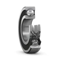 SKF 1 Row Single Deep Groove Ball Bearing, 40 mm Inside Diameter, 90 mm Outside Diameter, 23 mm Race Width, Sheet 6308-2RS1