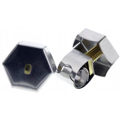 Unex Stainless Steel Hose & Jubilee Clip Brass Bolt Thumb Hex Screw 7.4mm to 10mm ID 9927