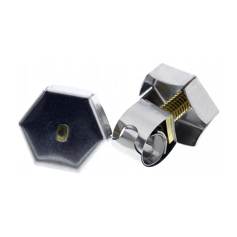 Unex Stainless Steel Hose & Jubilee Clip Brass Bolt Thumb Hex Screw 7.4mm to 10mm ID 9927