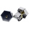 Unex Stainless Steel Hose & Jubilee Clip Brass Bolt Thumb Hex Screw 7.4mm to 10mm ID 9927