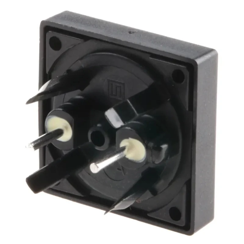 Schurter IP65 Black Tactile Switch SPST Momentary 125mA 24V AC IP65 Rated IP65