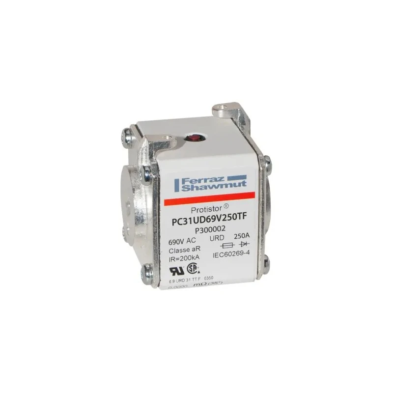 Mersen 250A Size 31 FF Square Body Fuse 700V P300002 / PC31UD69V250TF