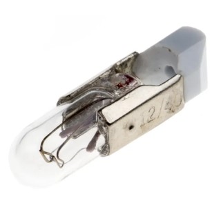 RS PRO Incandescent Indicator Light Clear Lens 28V 24mA 4.2mm Diameter, 16.5mm Length 294-5157