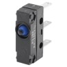 Crouzet Button Micro Switch Quick Connect Terminal 10A 250V ac 4V dc SPDT IP67 83186002
