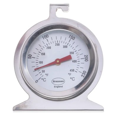 Brannan Stainless Steel Dial Thermometer 230°C, 50mm Dial, ±10°C Accuracy, Model 23/467/3