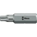 Wera Screwdriver Bit, 6.35 mm Hex Drive, T27 Tip, 25 mm Overall Length, 1-Piece 05066520001