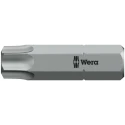 Wera Screwdriver Bit, 6.35 mm Hex Drive, T40 Tip, 25 mm Overall Length 05066530001