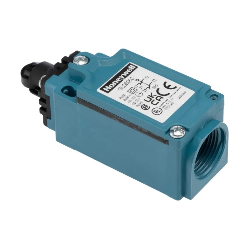 Honeywell Technologies GLD Series Roller Plunger Limit Switch, DPST, IP66, Fibreglass Reinforced Thermoplastic GLDB06C