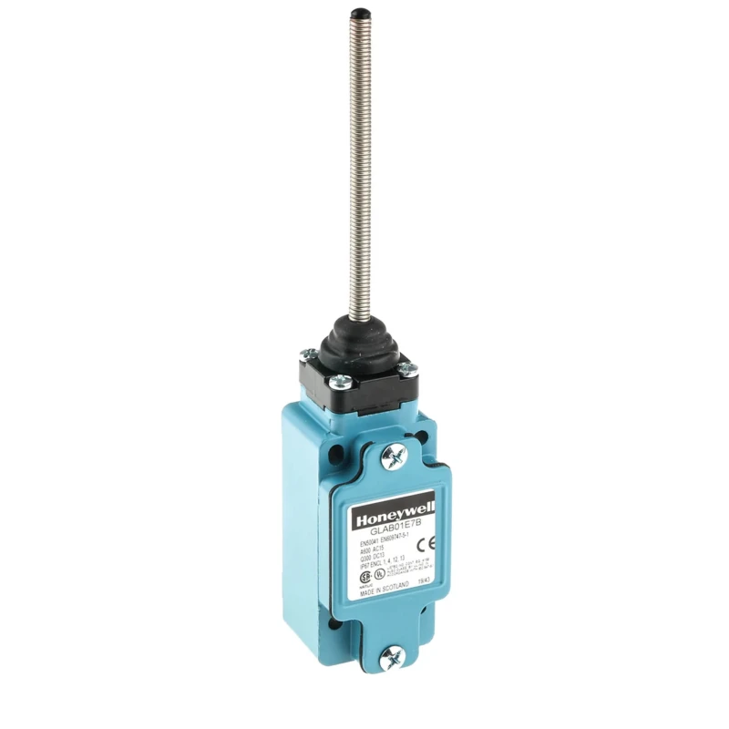Honeywell Technologies GLA Series Coil Spring Limit Switch 1 NO/1 NC SPDT 600V AC 6A IP67 Die Cast Zinc Housing 