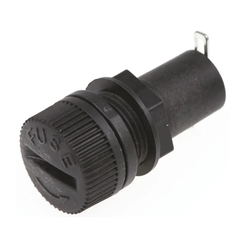 Eaton 6.3A Panel Mount Fuse Holder 1P-Pole 250V AC HTC-30M