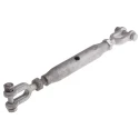 RS PRO Steel Jaw, Jaw Rigging Screw with M10 Thread, Galvanised Steel, 381kg Working Load Limit 312-3487