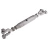 RS PRO Steel Jaw, Jaw Rigging Screw with M10 Thread, Galvanised Steel, 381kg Working Load Limit 312-3487