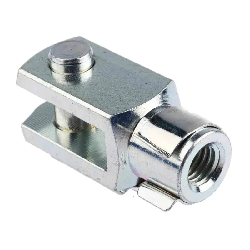 RS PRO Steel Clevis M12 x 1.75 Thread, 62 mm Length x 24 mm Width Zinc Plated 312-0208