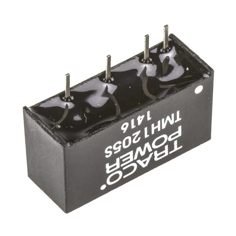 TRACOPOWER DC/DC Converter Through Hole 5V DC 400mA Input 10.8V-13.2V 2W TMH 1205S