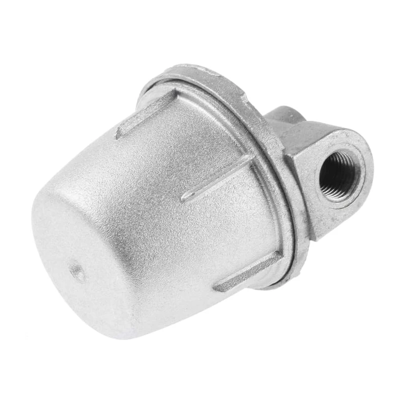 RS PRO 1 bar Aluminium Heating Oil Filter 1/4 in BSPP Connection 61 x 61 x 75 mm 313-7048