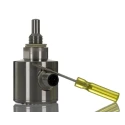 Turck Compact Flow Controller 300cm³/s PNP Output 0.25 in Pipe 26V dc FCS-G1/4A4-AP8X-H1141
