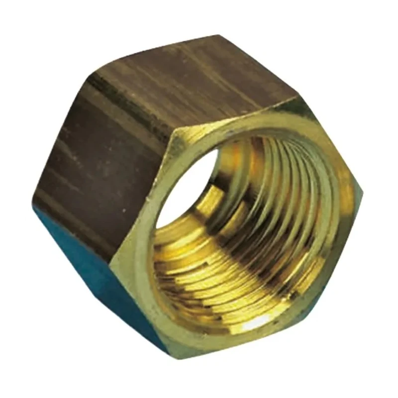Legris Pneumatic Fitting Brass Compression Nut Female Metric 1/2 in to Female M12 x 1 0110 08 00