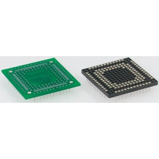Winslow Straight Through Hole Mount 2.54 mm Pitch IC Socket Adapter, QFP to PGA WA20850PRC