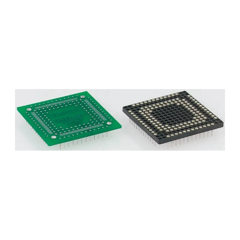 Winslow Straight Through Hole Mount 2.54 mm Pitch IC Socket Adapter, QFP to PGA WA20850PRC