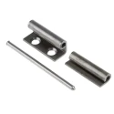 RS PRO Steel Concealed Hinge with Lift Off Pin 80mm x 16mm x 2mm 293-7774