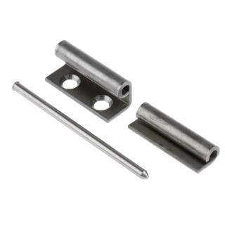 RS PRO Steel Concealed Hinge with Lift Off Pin 80mm x 16mm x 2mm 293-7774