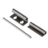 RS PRO Steel Concealed Hinge with Lift Off Pin 80mm x 16mm x 2mm 293-7774