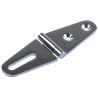 Pinet Chrome Steel Strap Hinge, Screw Fixing, 98.5 mm x 98.5 mm x 3 mm 293-7702