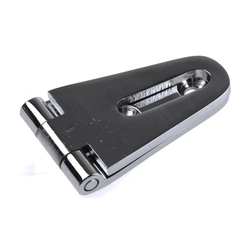 Pinet Chrome Steel Strap Hinge, Screw Fixing, 98.5 mm x 98.5 mm x 3 mm 293-7702