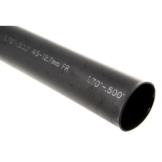 TE Connectivity Heat Shrink Tubing Black 43.1 mm Sleeve Diameter x 304.8 mm Length 3:1 Ratio Polymer Flame SST-12-17/FR