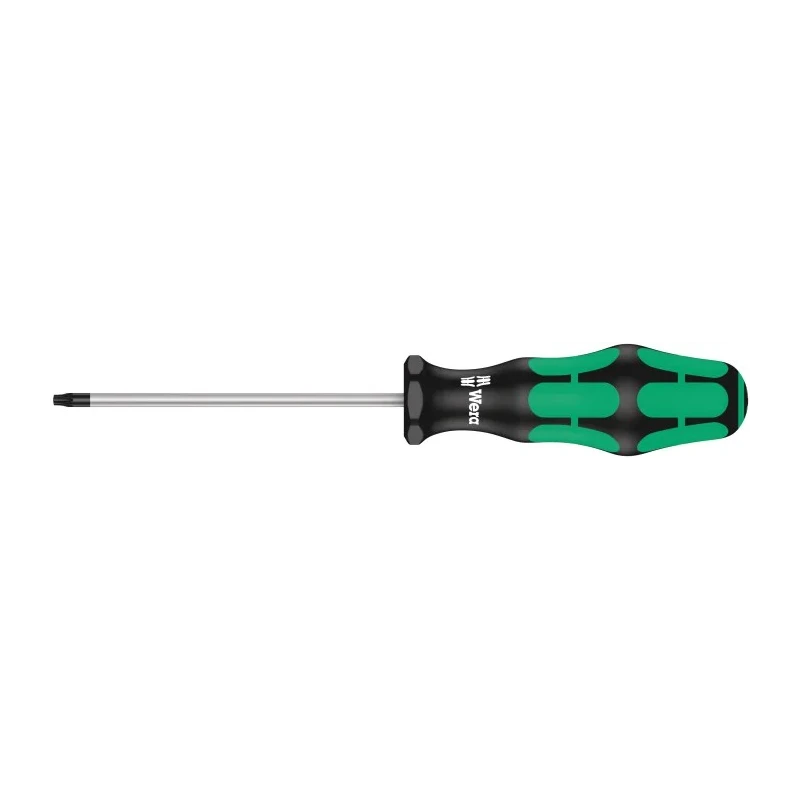 Wera Standard Torx & Torx Plus Screwdriver T15 Tip, 80 mm Blade, 178 mm Overall 05028008001