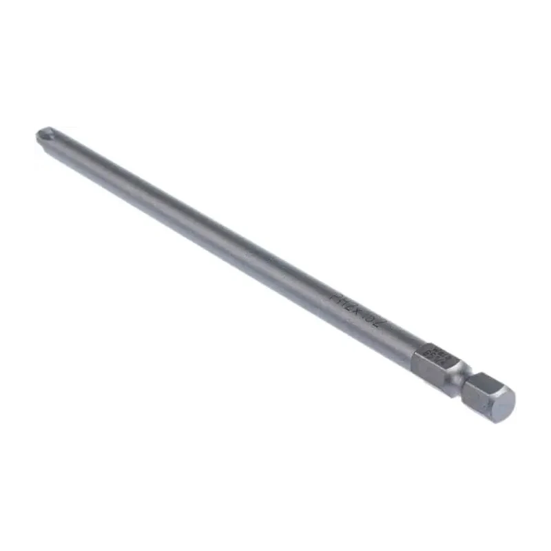 Wera Screwdriver Bit Phillips Drive, PH2 Size, Stainless Steel Chrome Plated, 152 mm Overall Length 05059786001