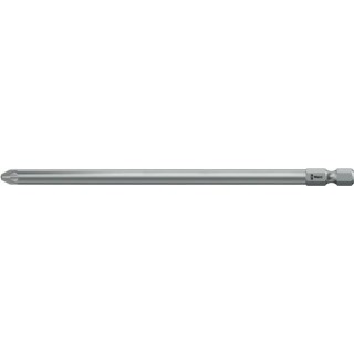 Wera Screwdriver Bit PZ2 Tip Hex Drive 152 mm Stainless Steel 1-Piece 05060038001
