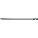 Wera Screwdriver Bit with 6.35 mm Hex Drive, PZ3 Tip, 152 mm Overall Length 05060047001